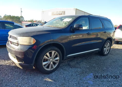 2012 Dodge Durango Crew from USA, damaged, VIN 1C4RDHDGXCC330586